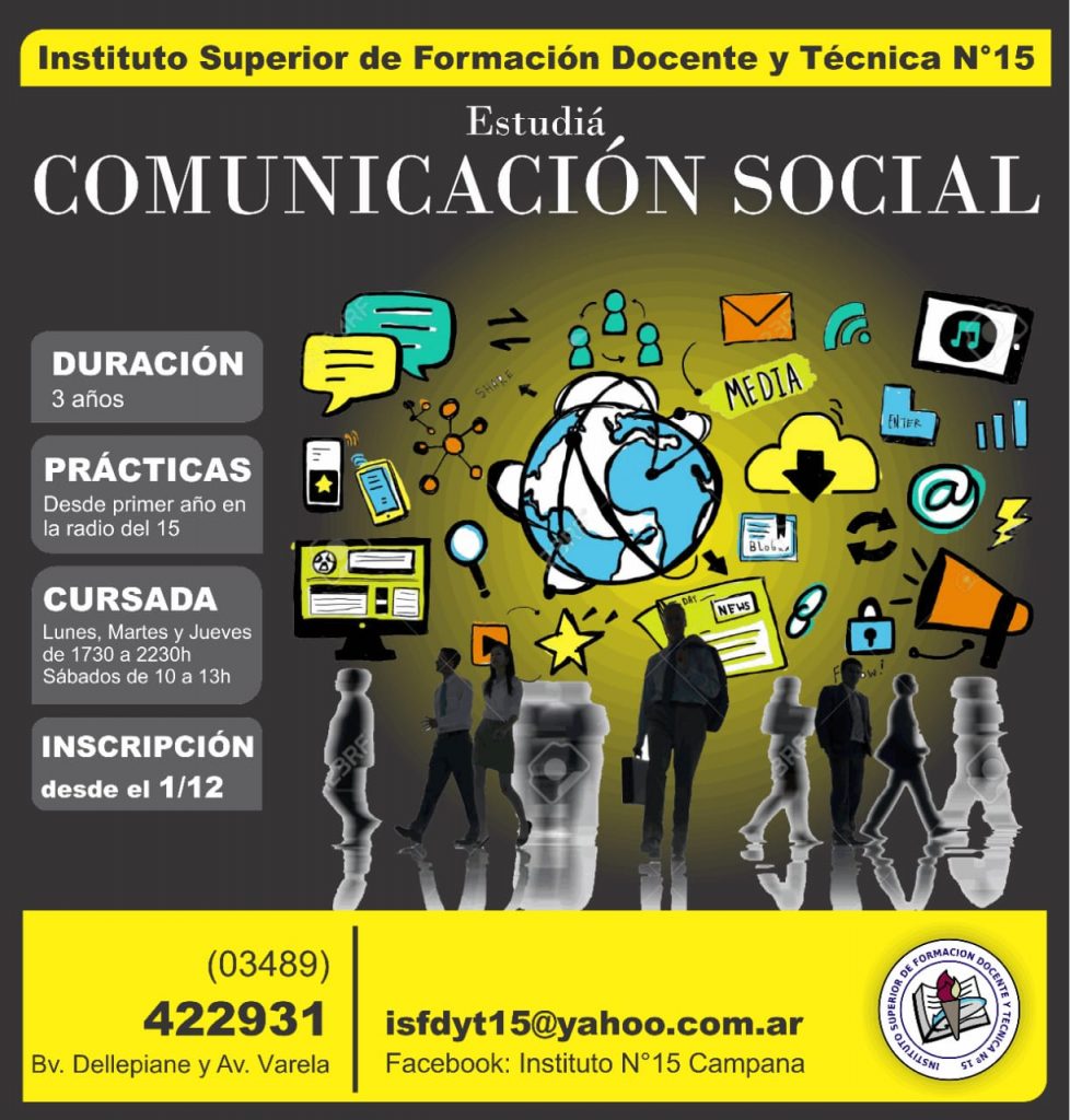 Comunicación Social – Instituto 15